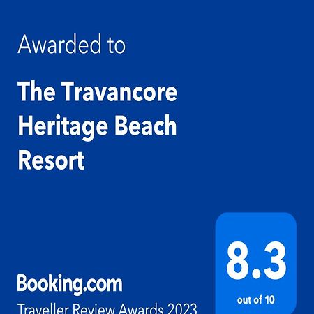 The Travancore Heritage Beach Resort Kovalam Exteriör bild