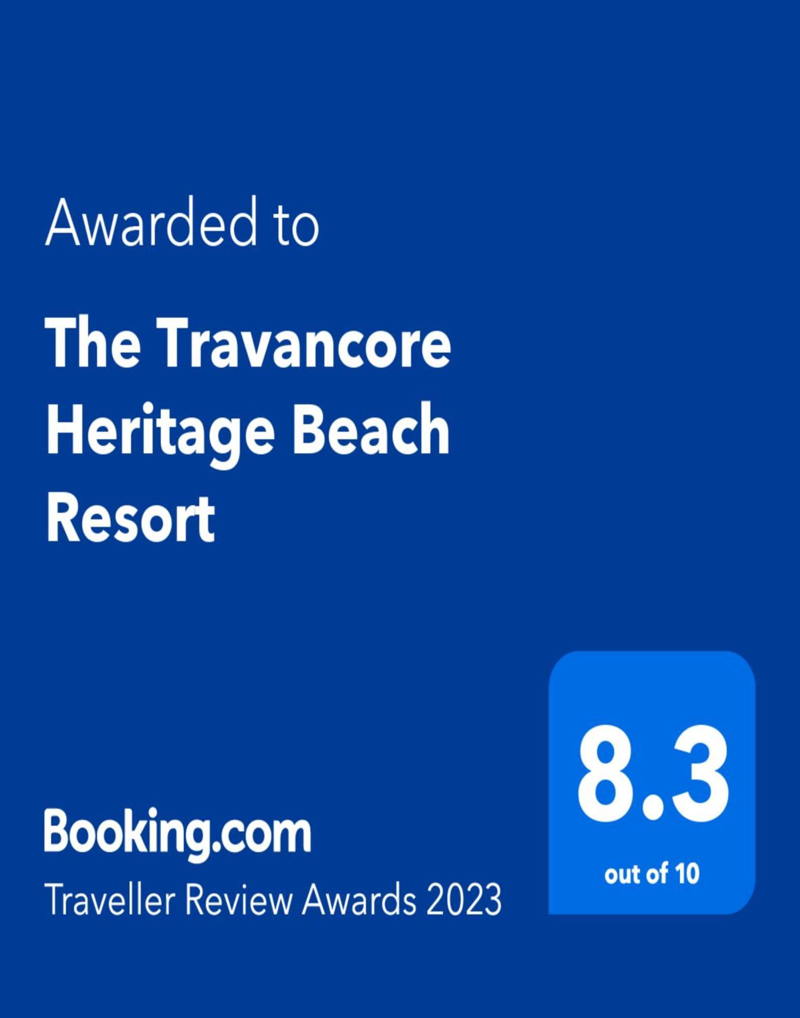 The Travancore Heritage Beach Resort Kovalam Exteriör bild